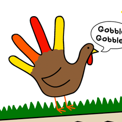 Draw A Hand Turkey site thumbnail