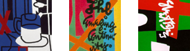 thumbnails of paintings by Stuart Davis