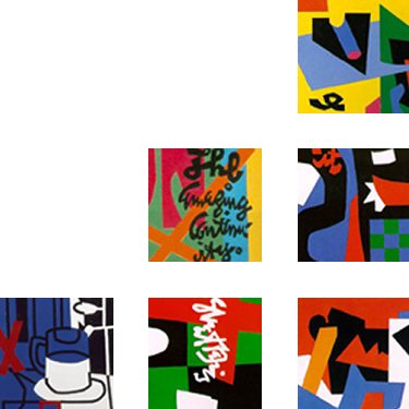 thumbnails of paintings by Stuart Davis