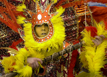 photo of a mummer