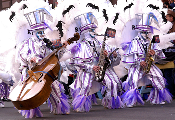 photo of mummers