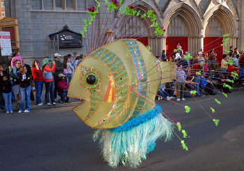 photo of a fish float