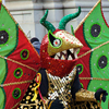 thumbnail of a mummer in an alien suit