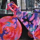 thumbnail of yarn bombed bike photo