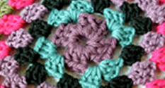 photo of a granny square