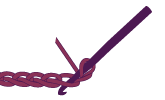 step 1 single crochet illustration