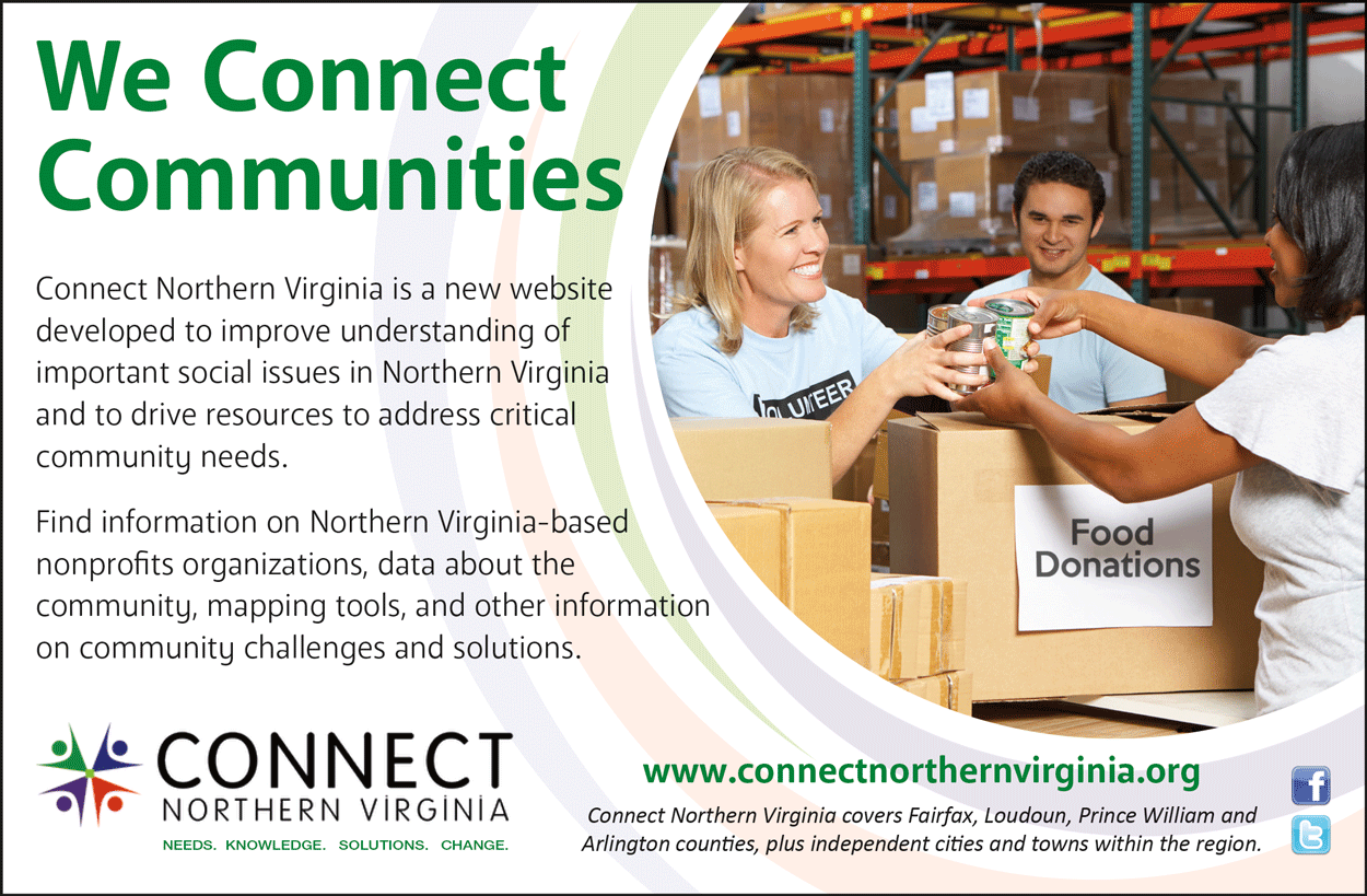 Connect Northern Virginia half page magazine Ad