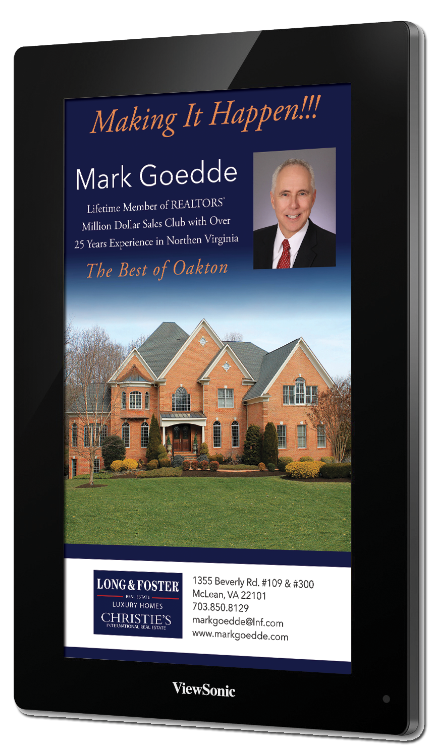 Mark Goedde Video Screen Ad