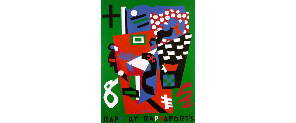 image of the painting titled Rapt at Rappaport's